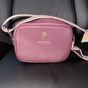 U.S. Polo Assn. Plum Crossbody Bag